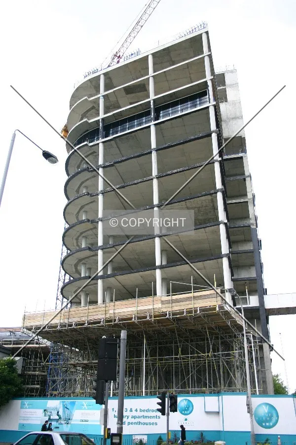 View from the junction of King Henry's Road and Adelaide Road