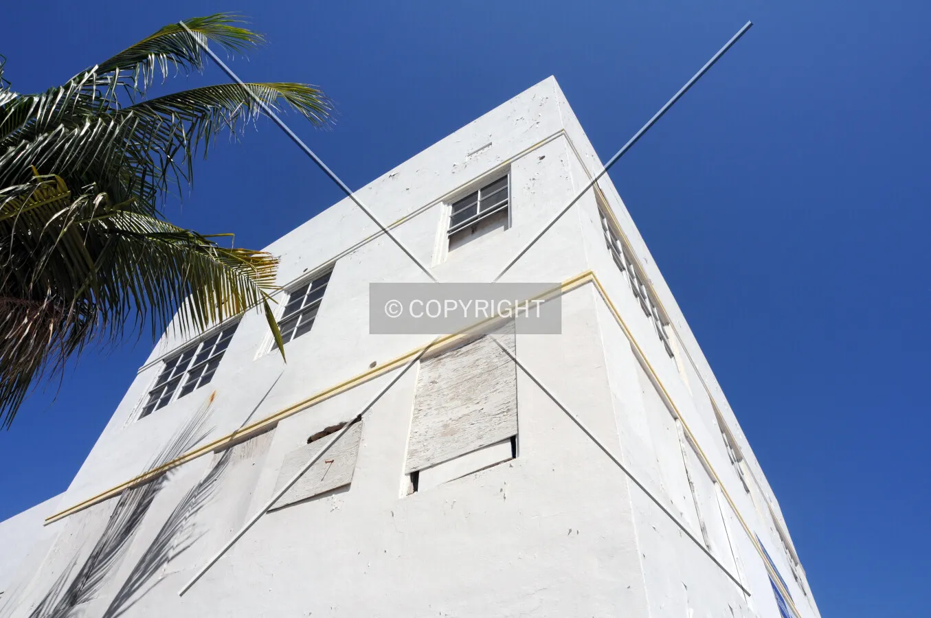 Looking up from southeast