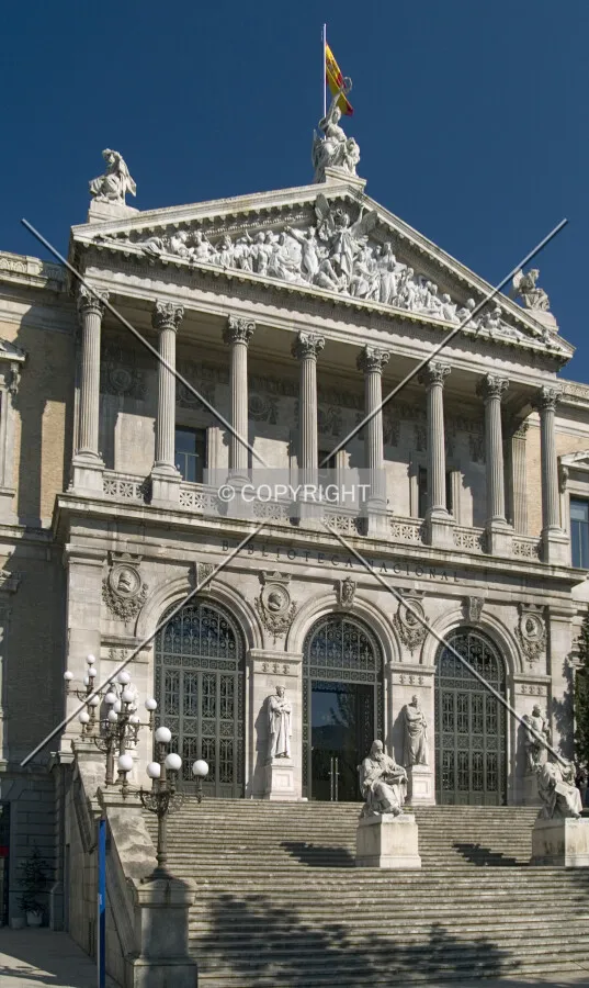 View of the main entrance