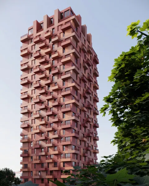 Flower Tower Aurora