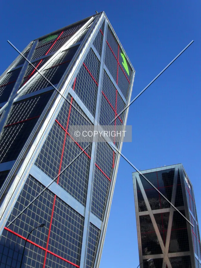 Looking up from the western side