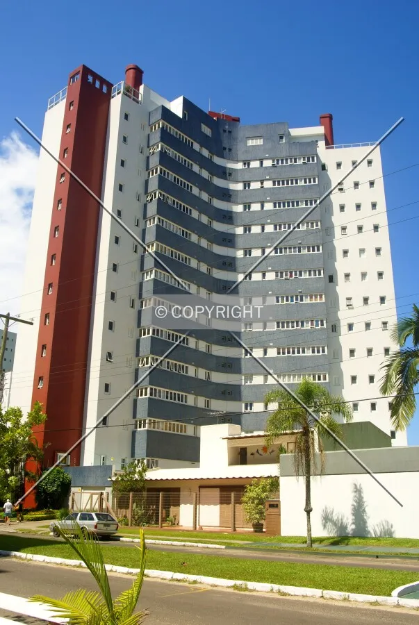 Rear view as seen from across Silva Jardim Avenue