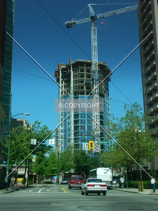 View west on Smithe from Burrard