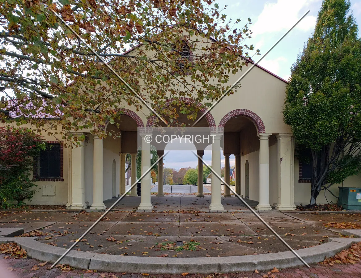 View from the east; November 4, 2018