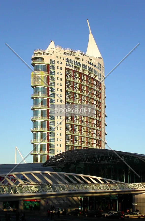 As seen from its western side