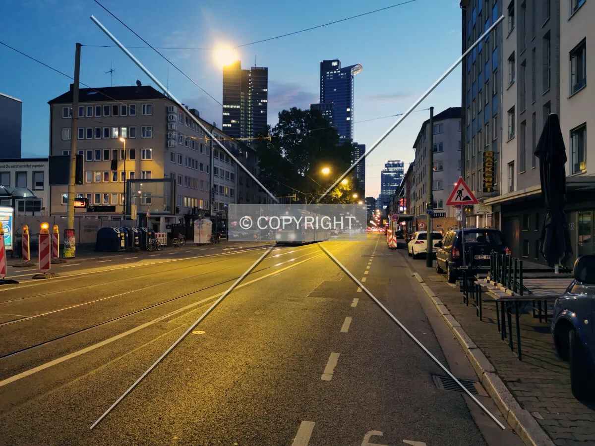 Mainzer Landstraße in Frankfurt