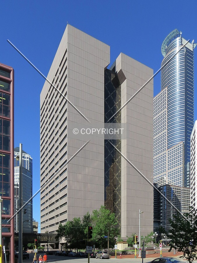 View to the southwest across 4th Avenue & 5th Street South