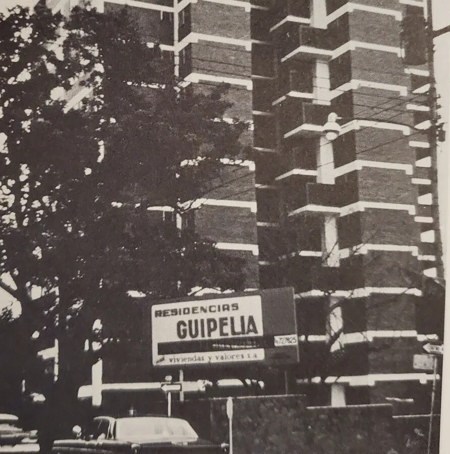 Vintage view shortly after construction ended but before it was occupied