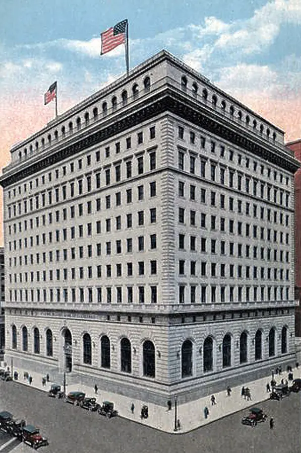 Vintage view from the south