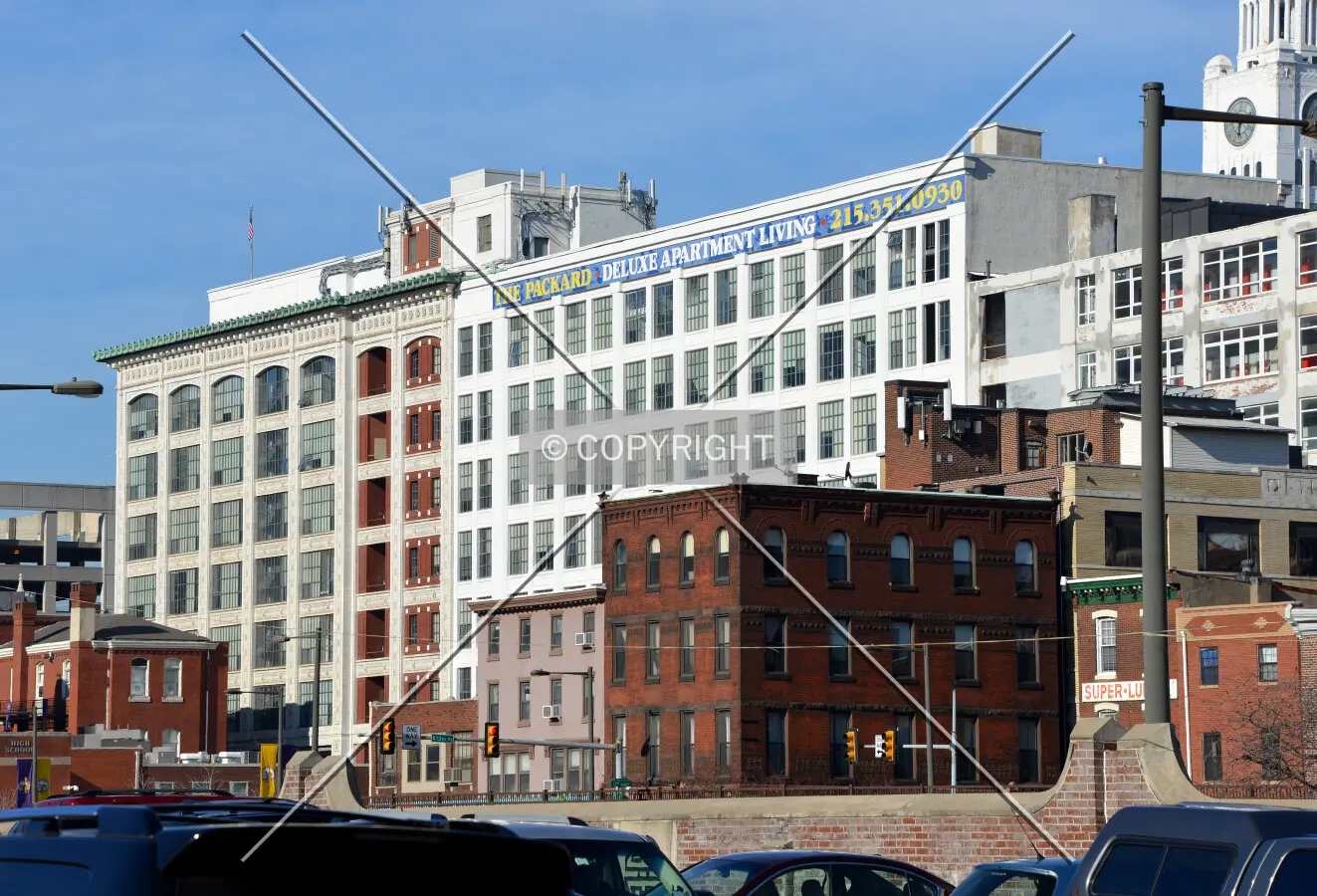 View from the southeast