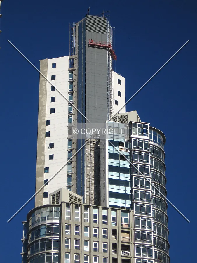 Last facade details of the step top