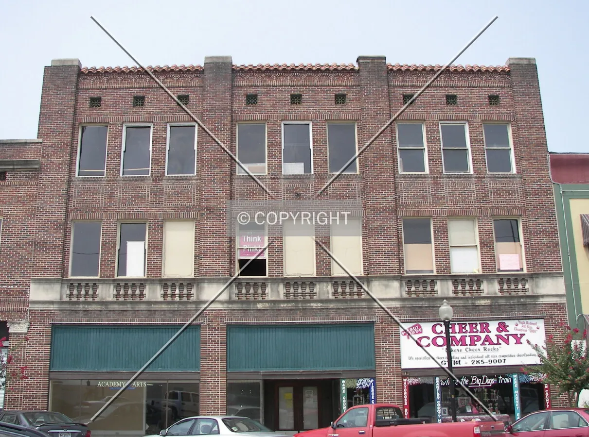 View from the east on Pendleton Street