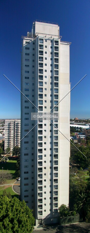 View north from Daniel Solander Units