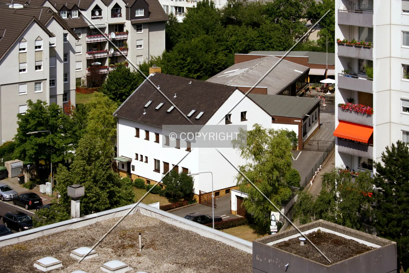 View from the southwest