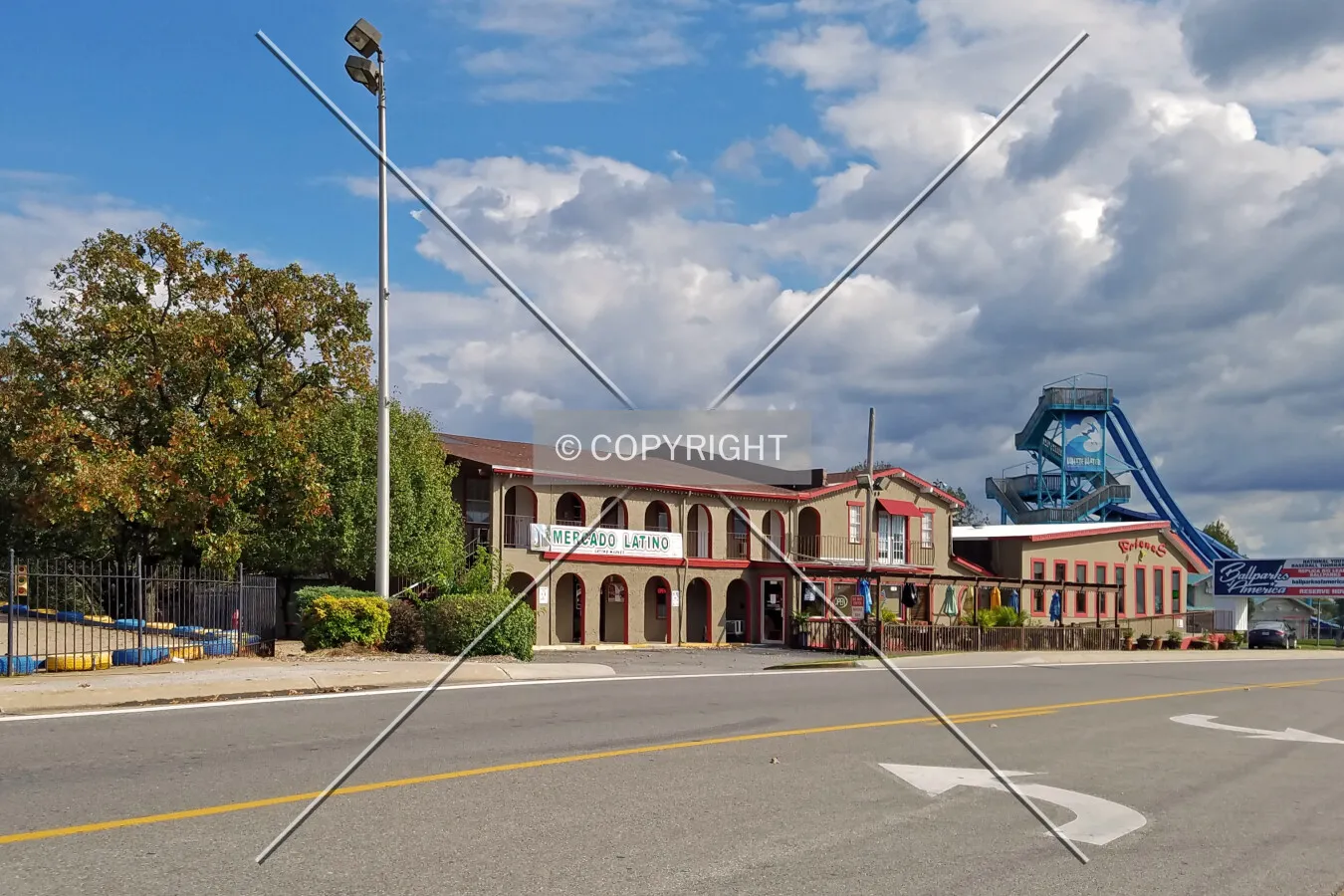 View from the northwest; October 20, 2016