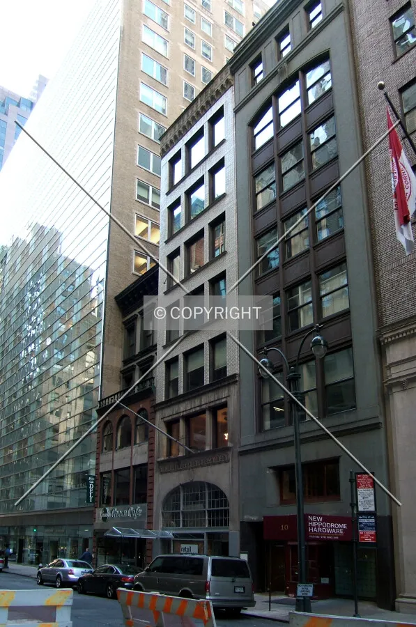 View from the northwest on 44th Street