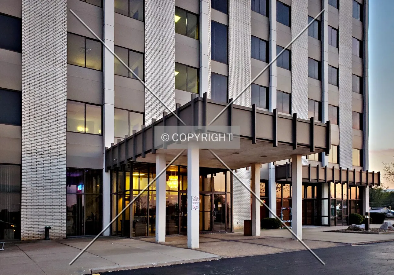 North entrance; April 15, 2020