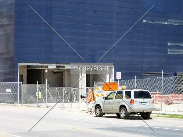 East base, from across 2nd Street South