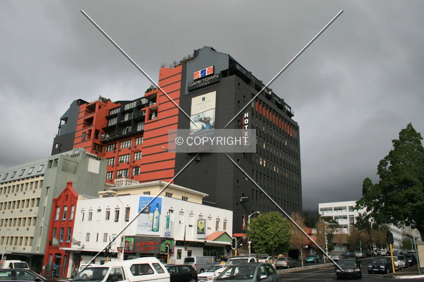 View from corner Wale street/Buitengracht street