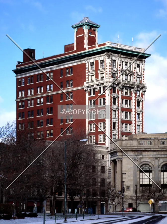 View from the south on Exchange Street