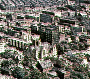 View from the west