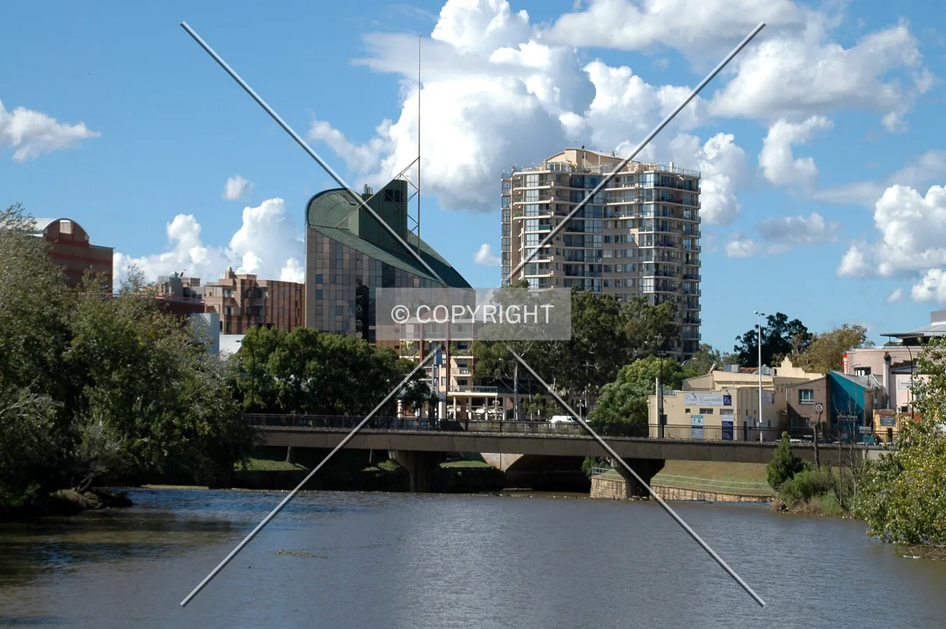 Skyline on the north side