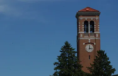 Top portion of the tower