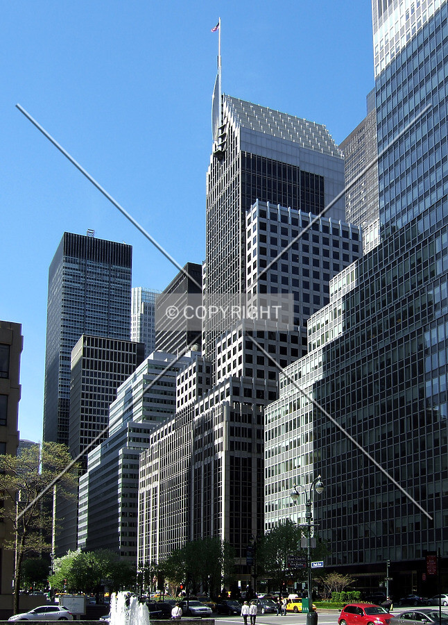 View from the northeast on Park Avenue