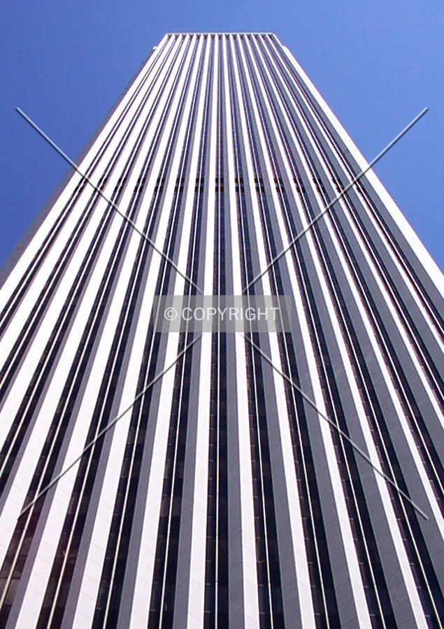 Looking up the front side