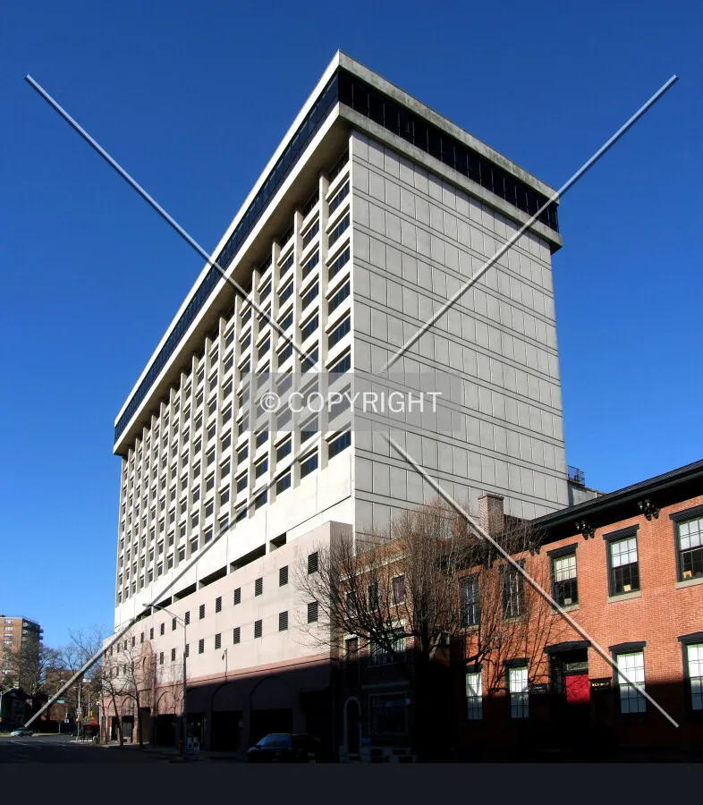 View from the southeast along State Street