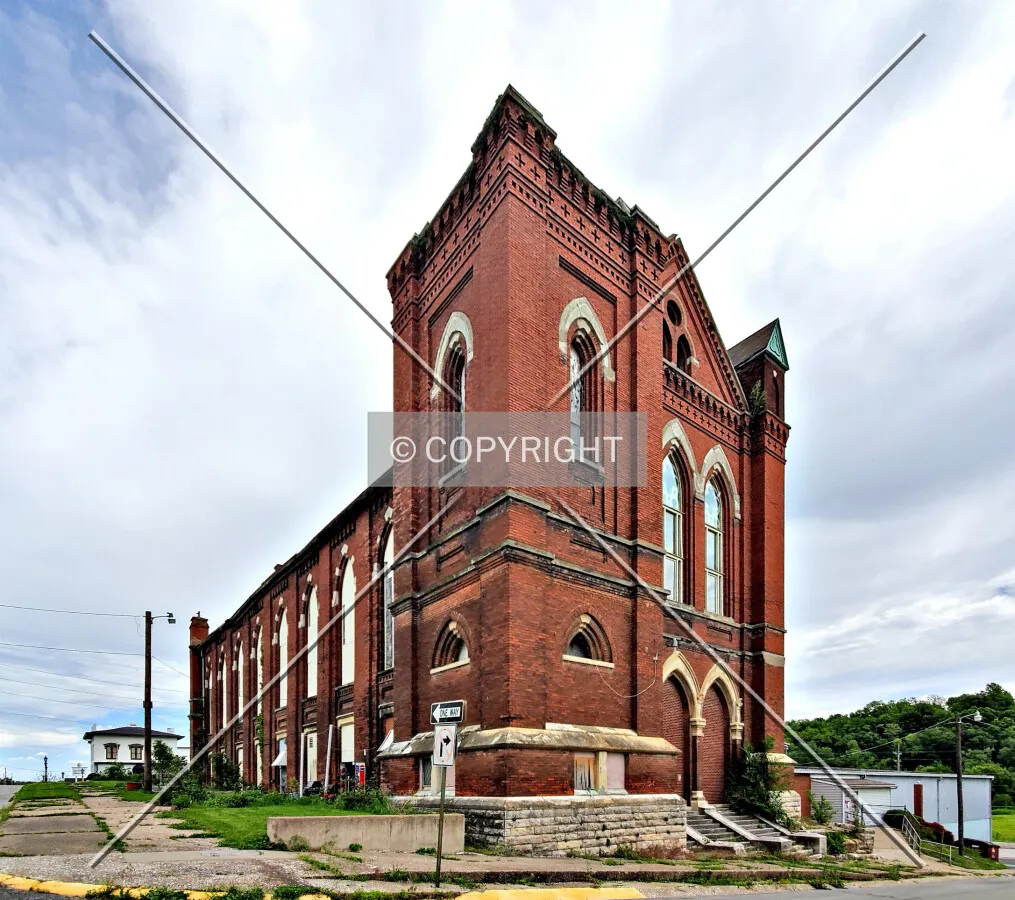 Northwest view; May 30, 2020