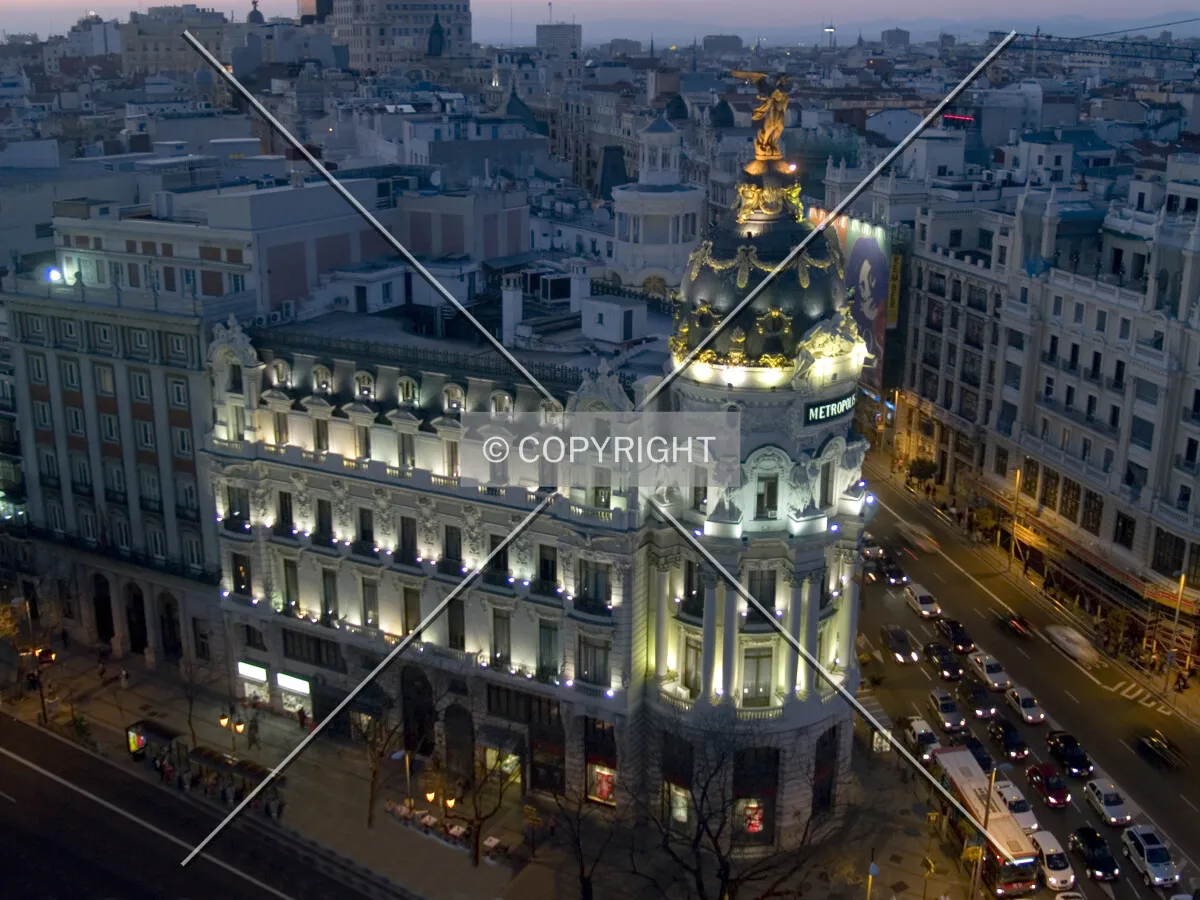 View from the roof of Edificio Bellas Artes