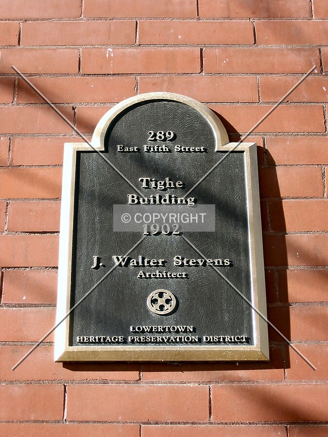 Commemorative plaque