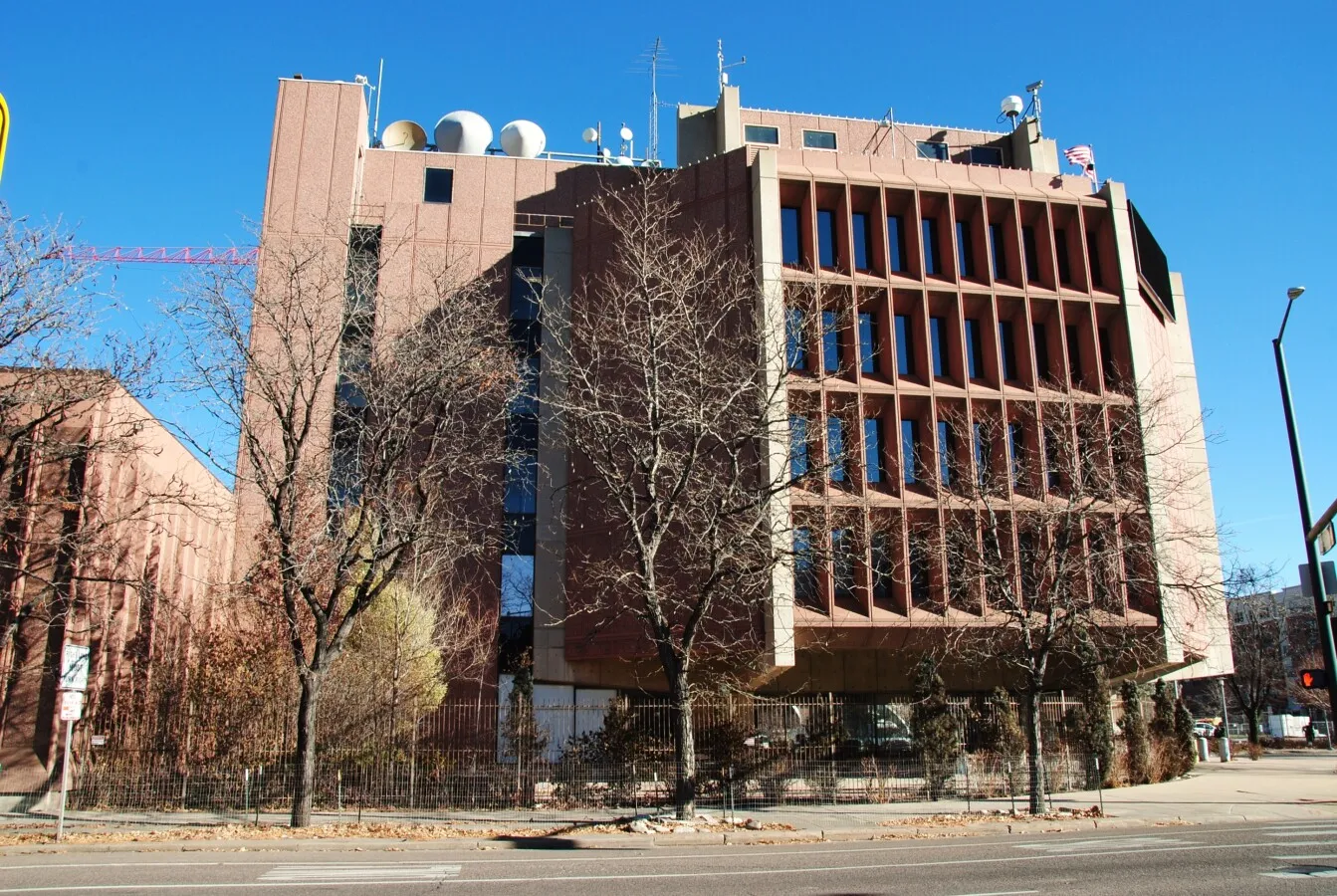 View from the west