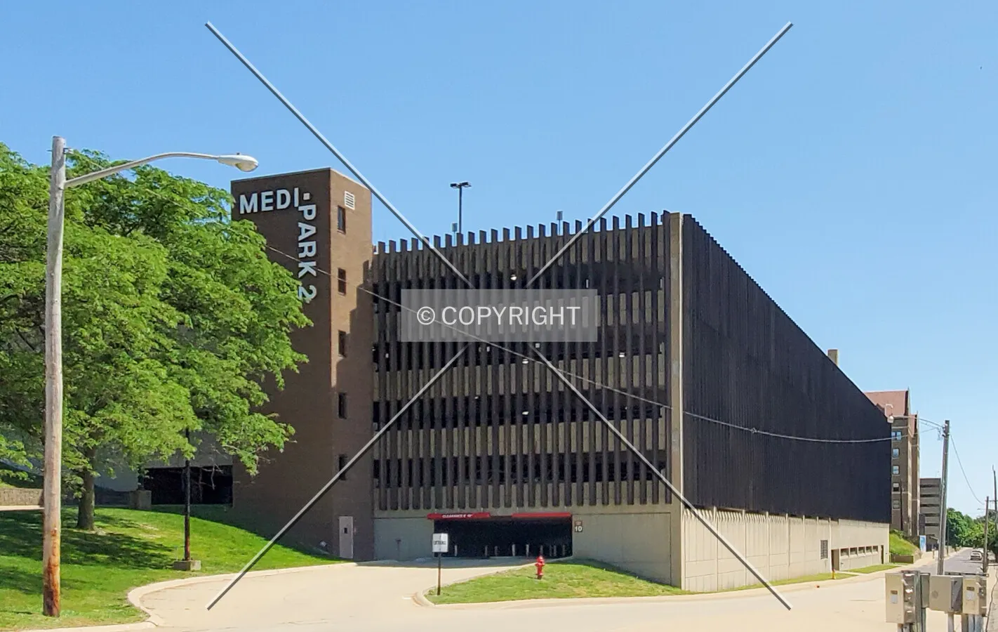 Southwest view; June 6, 2020