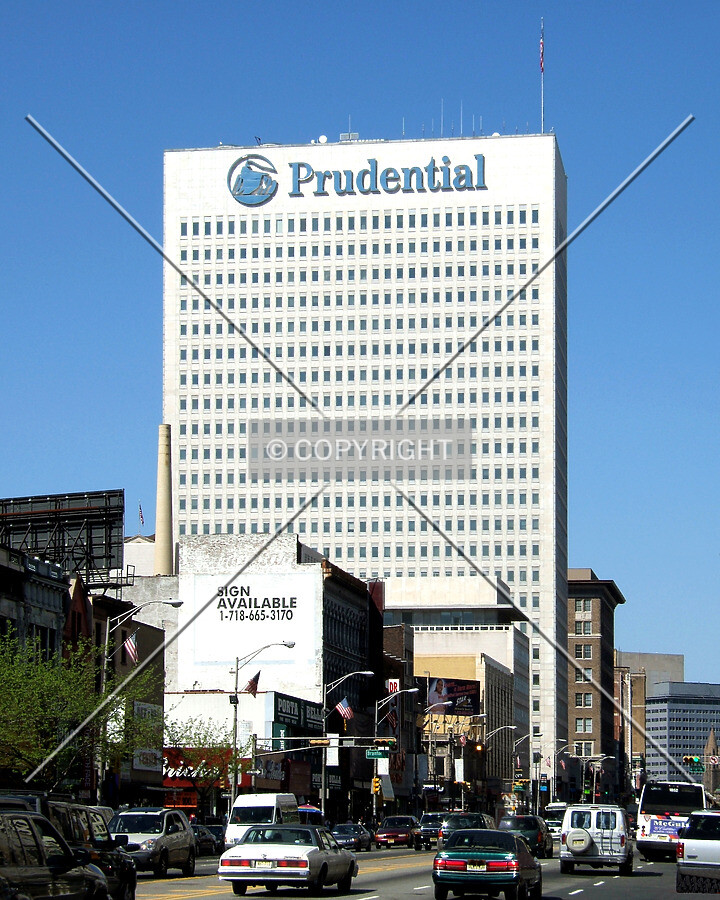 View from the south along Broad Street