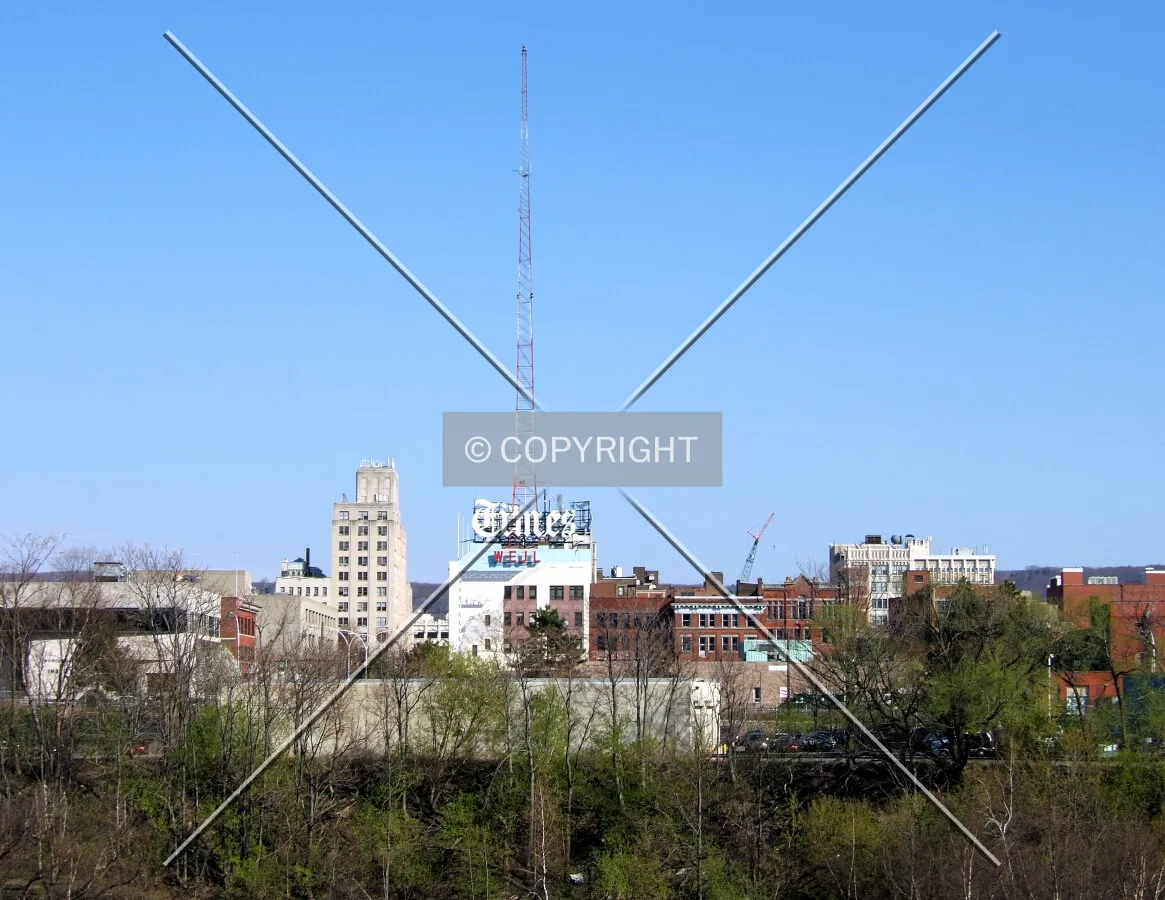 Downtown from the northwest