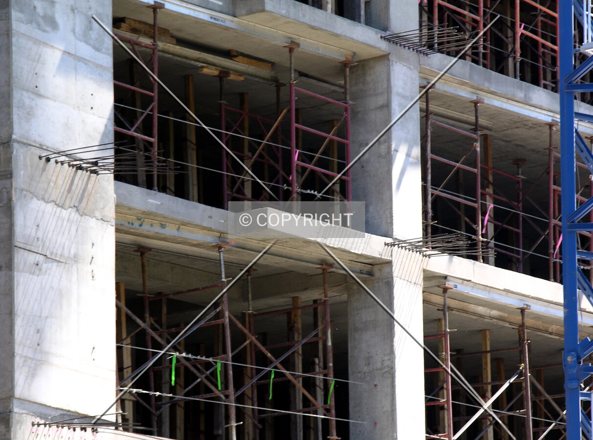 Concrete frame