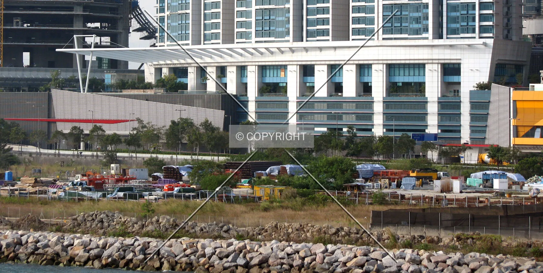 View from China Hong Kong City Ferry Terminal