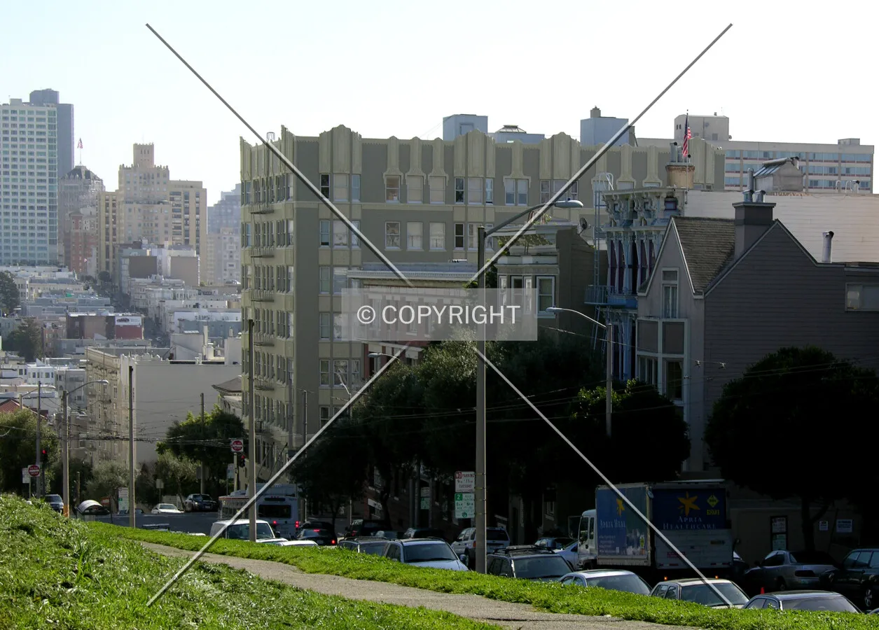 From Lafayette Park to the northwest