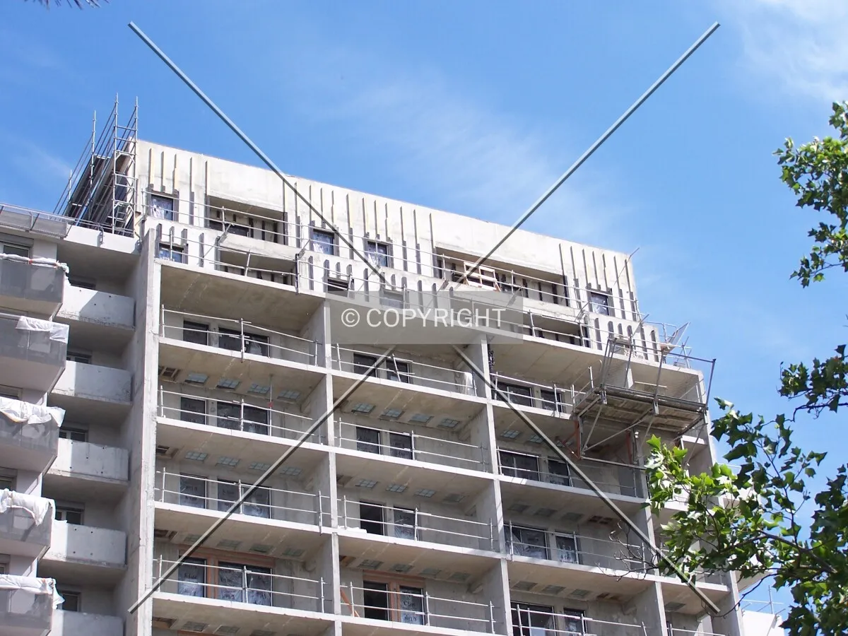 Plaquages des étages supérieurs