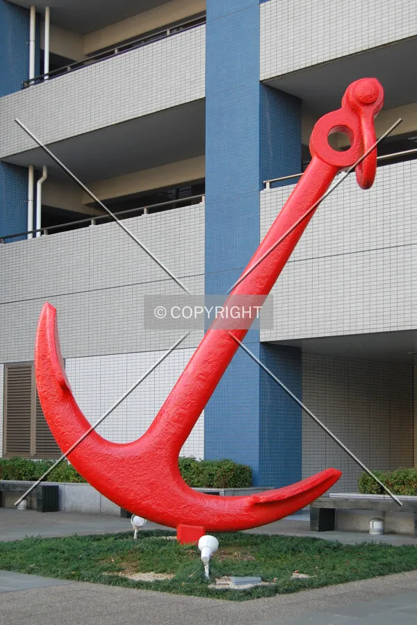 Anchor near the north entrance