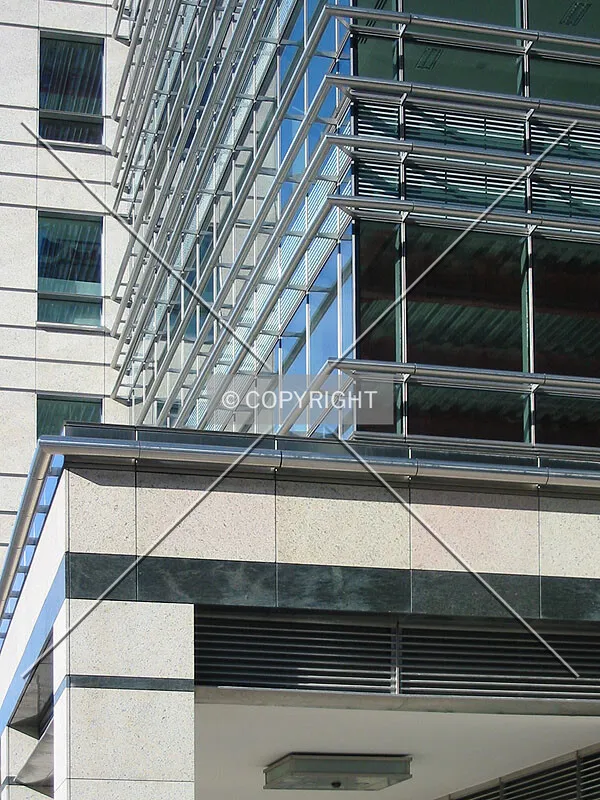 View of the facade from South Quay