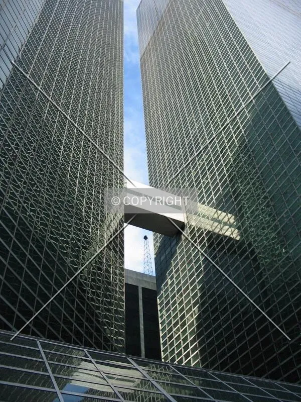 Bridge between the two towers