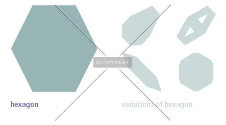 hexagon and its variations