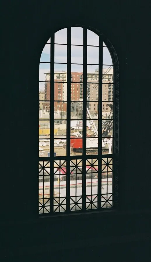 Looking out the window