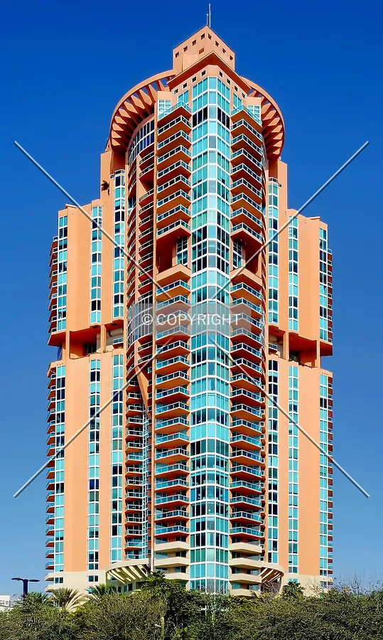 Portofino Tower, Miami Beach, Florida, U.S.A.