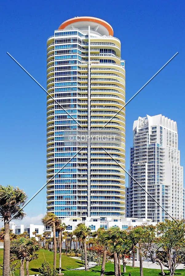 Continuum on South Beach, South Tower, Miami Beach, Florida, U.S.A.