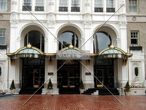 Front door off California Street