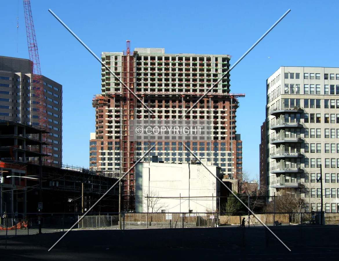 View from the east